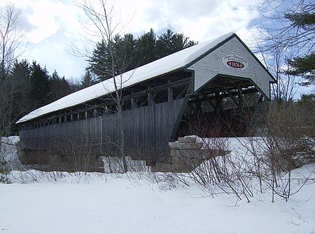 Porter Parsonsfield Bridge, Maine