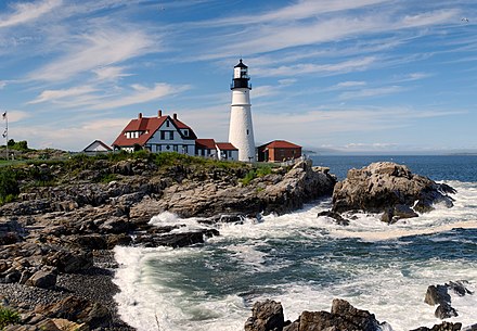 Portland Head Lighthouse in Cape Elizabeth