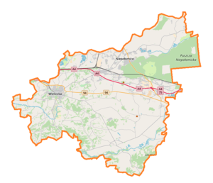 300px powiat wielicki location map