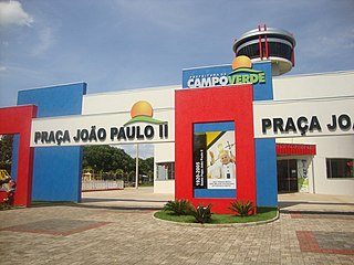 Campo Verde Municipality in Center-West, Brazil