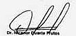 Signature de Nicanor Duarte