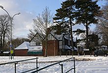 Priory School, February 2009 Priory School in the snow February 2009.JPG