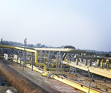 Finger type slug catcher at the Qadirpur Gas Field Qadirpur Gas Field.jpg