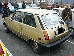 Renault 5 GTL version exportation pour le Canada de 1978.