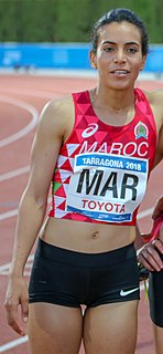 Rababe Arafi Moroccan middle-distance runner