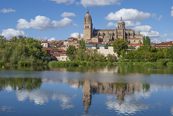 Image: Reflejos de la Catedrales de Salamanca