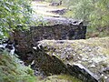 The parapets of the road access bridge, a little to the north-east of the mill