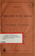 Миниатюра для Файл:Report of the commissioners on the Discipline and Other Matters in the University of Toronto (IA d362861).pdf