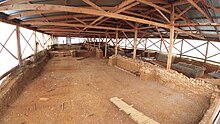 Roman horse changing stations (mutationes) at Lithohori, Kavala 2.jpg