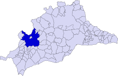Location of the municipality of Ronda