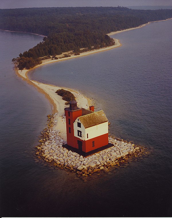 Round Island (pulo sa Tinipong Bansa, Michigan, Mackinac County)