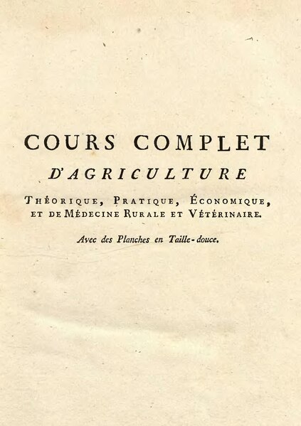 Fichier:Rozier - Cours d’agriculture, 1782, tome 2.djvu