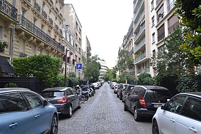 Comment aller à Rue Weber en transport en commun - A propos de cet endroit