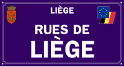 Vignette pour Liste des voies de Liège