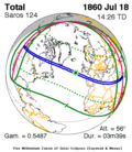 Thumbnail for Solar eclipse of July 18, 1860
