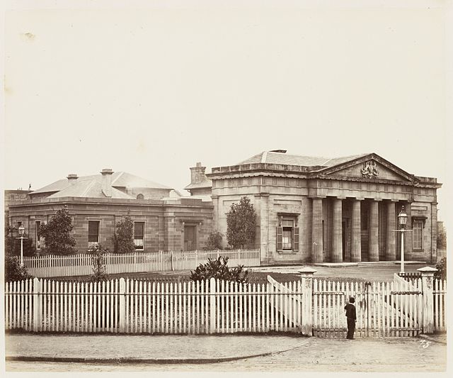 Darlinghurst Courthouse, 1872.