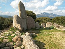 Giants' grave in Dorgali (Bronze Age).