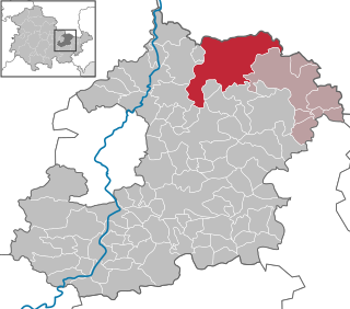 Schkölen Town in Thuringia, Germany