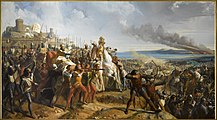 Pertempuran Ascalon, 18 November 1177 (1842-1844), Versailles, Museum Arsip Nasional.