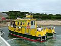 A water ambulance in the Scilly Isles
