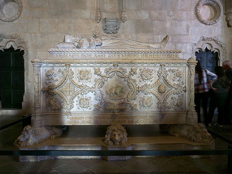 File:Sepulcro de Vasco de Gama, Lisboa.jpg