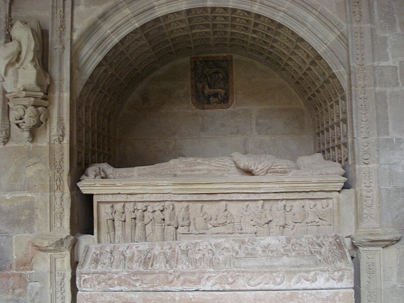 File:Sepulcro de don Diego López II de Haro - Najera 026.jpg