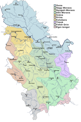 Szerbia: Fekvése, határai, Történelem, Földrajz