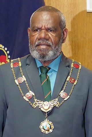 <span class="mw-page-title-main">Bob Dadae</span> 10th and current Governor-General of Papua New Guinea