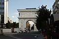 Čeština: Vítězný oblouk - "Porta Makedonija" ve Skopje English: Porta Makedonija Triumphal Arch in Skopje Српски / srpski: Trijumfalna kapija "Porta Makedonija" u Skoplju