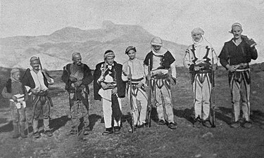 Shkreli tribesmen, 1906.