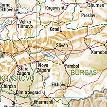Sliwen Bulgaria 1994 CIA map.jpg