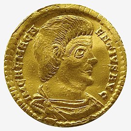 Ii. Constantius Római Császár: Trónra lépése, Uralkodása 350-ig, Polgárháború, Constans halála