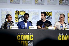 Sonequa Martin-Green, David Ajala, Ethan Peck & Rebecca Romijn (48441857902).jpg