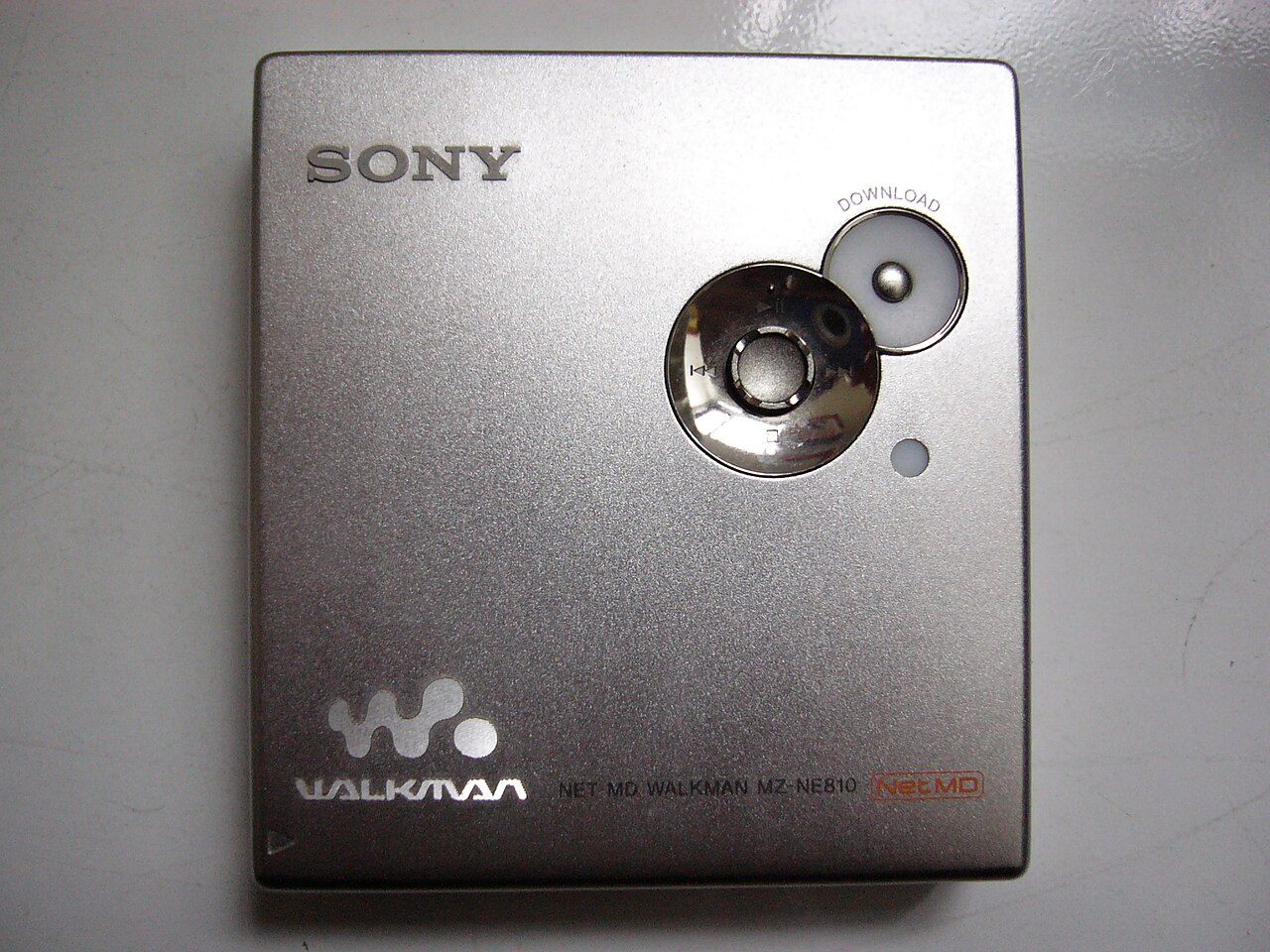 SONY NET MD WALKMAN MZ-NE810 - ポータブルプレーヤー