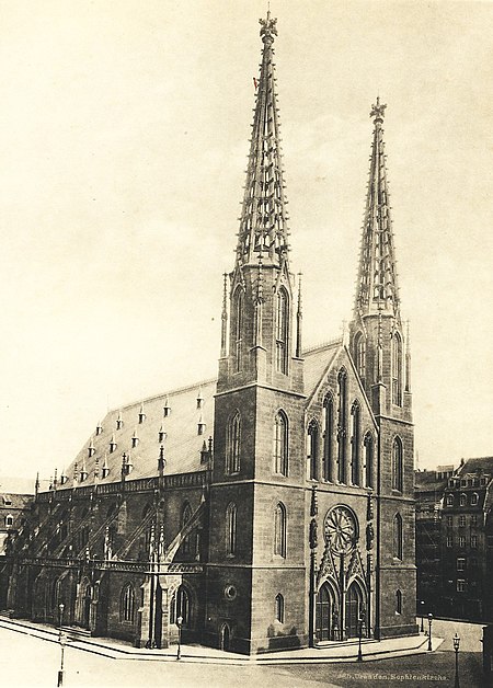 Sophienkirche Dresden 1910