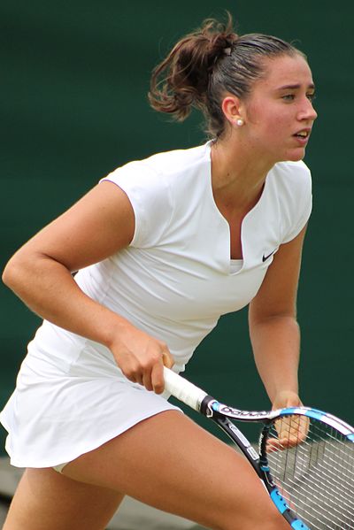 Sorribes Tormo at the 2015 Wimbledon qualifying