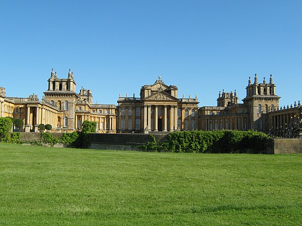 South front of Blenheim Palace