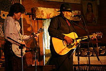 Sparky and Rhonda Rucker performing in Oak Center, Minnesota SparkyRhondaRucker.jpg