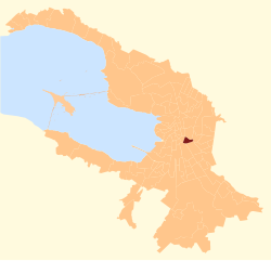 Ligovka-Yamskaya Municipal Okrug en la mapo (2006) de St. Petersburg