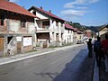 The main road from west toward the centre