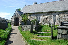 St Madryn's Church, Trawsfynydd (probably dedicated to St Materiana) St Madryn's Church, Trawsfynydd.jpg