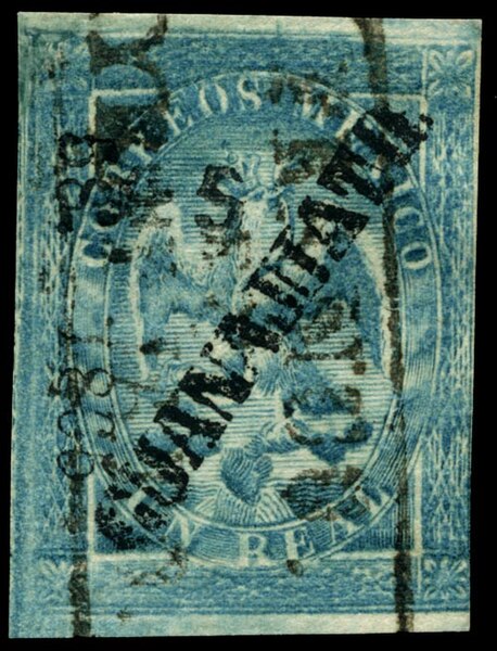 File:Stamp Mexico 1864 1r eagle.jpg