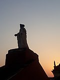 Thumbnail for File:Statues in the rooftop of Writers' Building 11.jpg