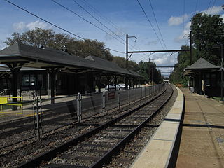 <span class="mw-page-title-main">Stenton station</span> SEPTA train station in Philadelphia, Pennsylvania, United States