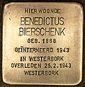 Stolperstein für Benedictus Bierschenk (Rotterdam).jpg