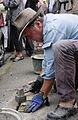 * Nomination Sculptor Gunter Demnig placing Stolpersteine in Unna --Smial 10:13, 9 October 2013 (UTC) * Promotion Good shoot, showing the artist in action and the main subject - for me QI --J. Lunau 08:22, 10 October 2013 (UTC)