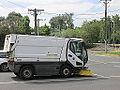City of Stonnington street sweeper seen on Tooronga Road, Malvern, Victoria