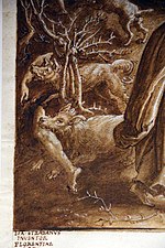 Thumbnail for File:Stradano, violenti contro se stessi (XIII), 1587, MP 75, c. 32r, 04.JPG