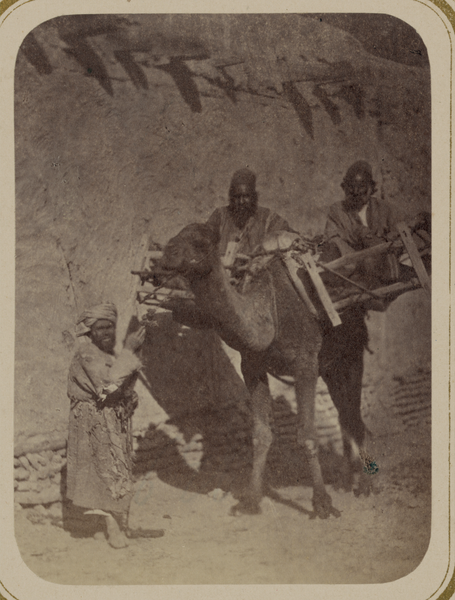 File:Street Types of Central Asian Cities. Three Men with a Camel WDL11123.png