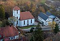 * Nomination Aerial view of the Church of the Holy Trinity in Streitberg --Ermell 11:58, 14 December 2021 (UTC) * Promotion  Support Good quality. --Steindy 13:36, 14 December 2021 (UTC)